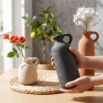 Ceramic Vase Set, 3Pcs Flower Vases for Modern Boho Farmhouse Decor, Decorative ... - Image 5