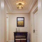 Rpzloila Crystal Ceiling Light Fixture, Modern Semi Flush Mount Ceiling Light,Cr... - Image 9