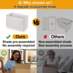 Lynnoland 21" Set of 2 Table lamp with USB A+C & AC Outlets, Touch Control 3-Way... - Image 4