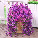 Realistic Artificial Flowers for Outdoors, 2 PCS Full UV Resistant Artificial Ou... - Image 6