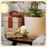 Small Iron Plate Candle Holder Set of 2, Minimalist Metal Candle Stand for LED &... - Image 4
