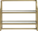 Crosley Furniture Aimee Wall Mounted Bathroom Storage Shelf with Towel Rack and ... - Image 5