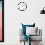 Lumuasky 2 Pack Black Wall Clock,12 Inch Silent Non Ticking Quartz Battery Opera... - Image 6