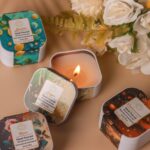 Premium 8-Pack Organic Aromatherapy Candles, Hand-Poured Soy Wax Jars, Natural F... - Image 4
