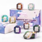 Premium 8-Pack Organic Aromatherapy Candles, Hand-Poured Soy Wax Jars, Natural F... - Image 6