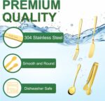 38 Pcs Charcuterie Boards Accessories, Gold Stainless Steel Charcuterie Utensils... - Image 4