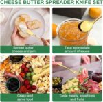 38 Pcs Charcuterie Boards Accessories, Gold Stainless Steel Charcuterie Utensils... - Image 5