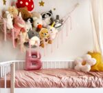Stuffed Animal Storage Hammock Corner Net - Pink Room Christmas Decor for Teen G... - Image 3