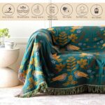 MSGKV Boho Throw Blanket 50"x60" Cotton Blanket for Couch and Sofa Cover for Liv... - Image 5