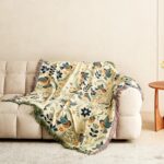 MSGKV Boho Throw Blanket 50"x60" Cotton Blanket for Couch and Sofa Cover for Liv... - Image 6