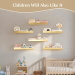 Gold Mirror Acrylic Wall Shelf 15 Inch Glam Floating Shelf for Wall Decor Plants... - Image 6
