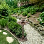 Alpine Corporation TEC106-BZ 35” Tall 3-Tier Pedestal Water Fountain with Birdba... - Image 3