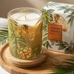 Wild Lily & Vetiver Candles for Home Scented Natural Soy Wax, 55H Long Burning, ... - Image 6