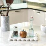 Koville Scalloped Marble Tray, 11"x8" Marble Vanity Tray for Countertop Bathroom... - Image 7