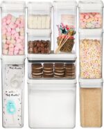 Felli Flip Tite Food Storage Container with Lid Airtight 4" Ring Seal Flip Top, ... - Image 7