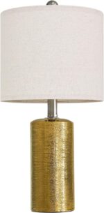 G-SAFAVA 20.5" Small Table Lamps for Living Room Lamp Single Ceramic Lamps for B... - Image 6