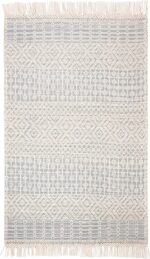 SAFAVIEH Natura Collection Area Rug - 6' x 9', Ivory & Grey, Handmade Moroccan B... - Image 4