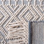 SAFAVIEH Natura Collection Area Rug - 6' x 9', Ivory & Grey, Handmade Moroccan B... - Image 5