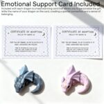 Emotional Support Dragon Statue - Resin Dragon Figurine with Emotional Support C... - Image 4