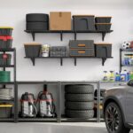 Jusgym 4 Pack Heavy Duty Garage Wall Shelving Set (2x3ft), Wall Mounted Garage S... - Image 6