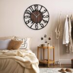 1st owned Large Wall Clock for Living Room Decor- 24" Decorative Antique Silent ... - Image 5
