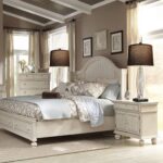 QiMH Table Lamps Set of 2, Bedroom Lamp with USB A+C Charging Ports, Modern Glas... - Image 6