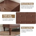 ARTPOWER Tall 5 Drawer Dresser for Bedroom, Mid-Century Modern Wood Chest with S... - Image 5