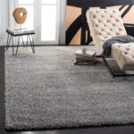 SAFAVIEH Area Rug 8x10 - California Shag Collection - Large - Silver, Non-Sheddi... - Image 6