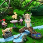 Roowest 19 Pcs Miniatures Garden Fairies Kit Garden Accessories Miniatures Bunny... - Image 4