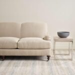 Dash and Albert Moonshine Cotton & Viscose Area Rug - 3' x 5' Neutral Stripe Han... - Image 3
