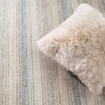 Dash and Albert Moonshine Cotton & Viscose Area Rug - 3' x 5' Neutral Stripe Han... - Image 5