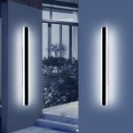 2 Pack Long Outdoor Wall Light Fixture, 47.2inch Porch Modern Wall Lighting, 600... - Image 9