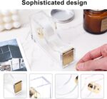 EOOUT Gold Office Supplies Set Desk Accessories, Acrylic Stapler Set Staple Remo... - Image 5