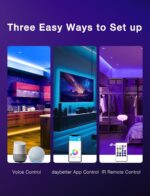 DAYBETTER Smart WiFi Led Lights 100ft - Led Strip Lights Work with Alexa and Goo... - Image 4