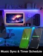 DAYBETTER Smart WiFi Led Lights 100ft - Led Strip Lights Work with Alexa and Goo... - Image 5