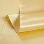 4 Pack Gold Satin Tablecloth, 58 x 102 Inches Rectangle Table Cover, Smooth Fabr... - Image 5