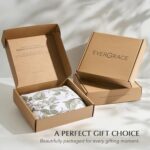 EverGrace 100% Cotton Sateen Duvet Cover Set Queen Size, 3 Piece Floral Toile Be... - Image 9