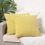 Chenille Throw Pillow Covers, Farmhouse Cushion Covers Dyed Decoration Pillow Co... - Image 3