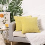 Chenille Throw Pillow Covers, Farmhouse Cushion Covers Dyed Decoration Pillow Co... - Image 7