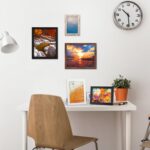 Giftgarden 4 Colors Picture Frames for Multiple Sizes Photos, Four 4x6, Four 5x7... - Image 3