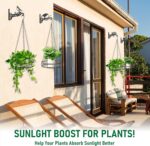 2-Pack Hanging Planters for Indoor Plants - Heavy Duty Metal Plant Hanger Indoor... - Image 3