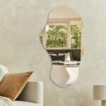 PERFNIQUE Irregular Wall Mirror Asymmetrical Mirror, 43''x24'' Decorative Modern... - Image 6