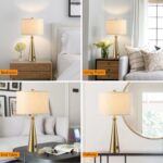EOEYYOYB Lamp for Bedroom Set of 2 Lamps for Night Stand Modern Bedside Lamps Li... - Image 6