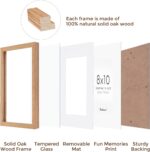 8x10 Picture Frame Wood, 8 x 10 Photo Frame for Wall & Tabletop Display, 8 by 10... - Image 4
