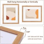 8x10 Picture Frame Wood, 8 x 10 Photo Frame for Wall & Tabletop Display, 8 by 10... - Image 6