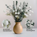 Luxury Faux Flower Arrangements - High-End Artificial Flowers in Vase - Realisti... - Image 4