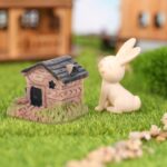 15Pcs Resin Mini House Decorations Small Fairy Houses for Micro Landscape Orname... - Image 5