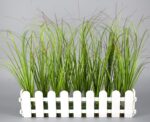 FeiLix 10PCS Artificial Plants Outdoor,Artificial Shrubs Fake Tall Grass,Artific... - Image 5