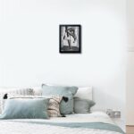 Black and White Luxury Fashion Wall Art Trendy Wall Decor Woman Makeup Room Girl... - Image 9