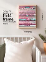 AMERICAN LUXURY GIFTS To My Daughter, I Love You - Minimalist Typography Wall Ar... - Image 3